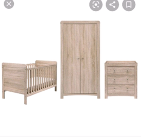 nursery wardrobe with drawers